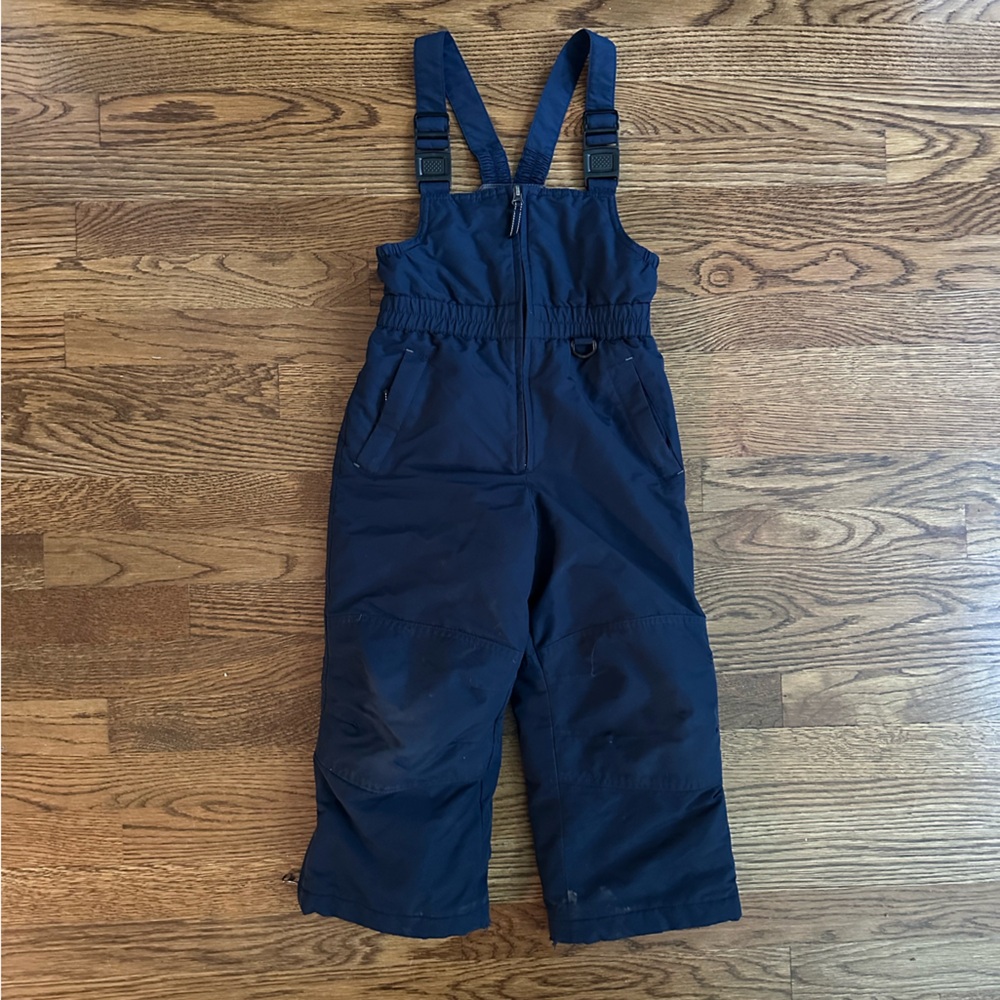 Lands' End Kids Dark Blue Snow Bib